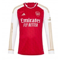 Camisa de time de futebol Arsenal Gabriel Jesus #9 Replicas 1º Equipamento 2023-24 Manga Comprida